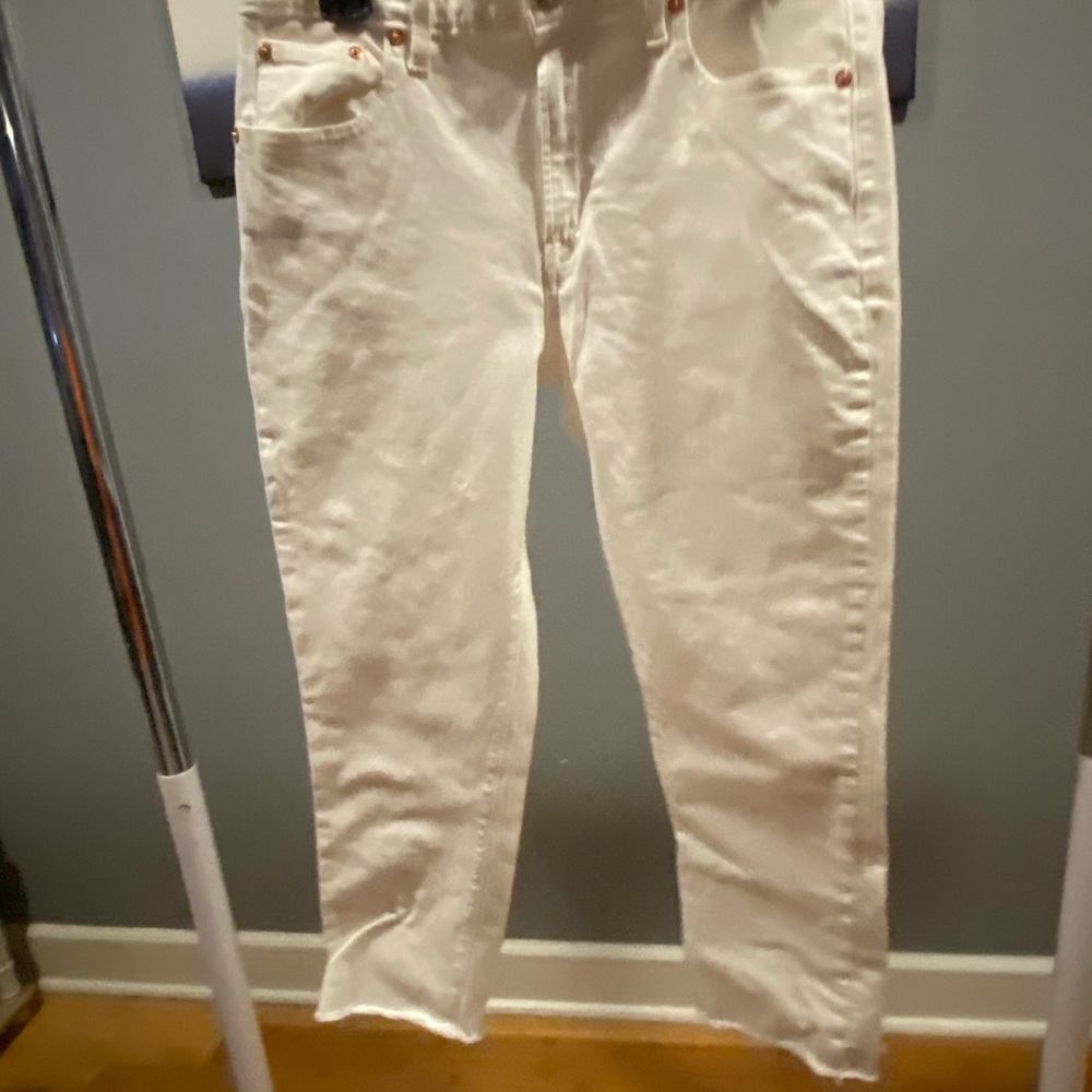 Classic White Jeans